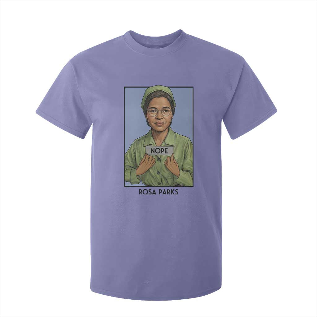 Nope Rosa Parks T Shirt For Kid Female Empowerment History Gift TS12 Violet Print Your Wear