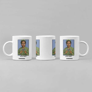 Nope Rosa Parks Coffee Mug Female Empowerment History Gift TS12 Print Your Wear