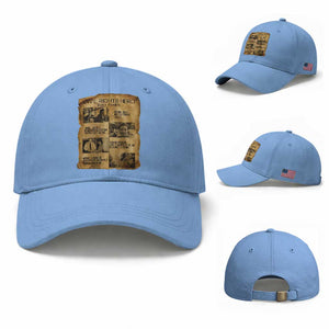 Rosa Parks Quote Baseball Cap Civil Rights History Hero TS12 Baseball Cap Universal Fit Light Blue Print Your Wear