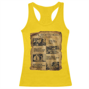 Rosa Parks Quote Racerback Tank Top Civil Rights History Hero TS12 Daisy Print Your Wear