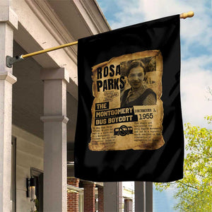 Vintage Rosa Parks Garden Flag Groovy Black History Month TS12 Print Your Wear