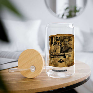 Vintage Rosa Parks Glass Can Groovy Black History Month TS12 Print Your Wear