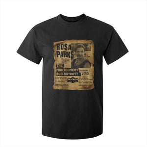 Vintage Rosa Parks T Shirt For Kid Groovy Black History Month TS12 Black Print Your Wear