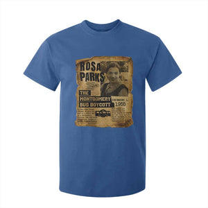 Vintage Rosa Parks T Shirt For Kid Groovy Black History Month TS12 Royal Blue Print Your Wear