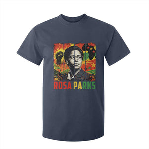Rosa Parks T Shirt For Kid Strong Black Women Pride TS12 Navy Print Your Wear