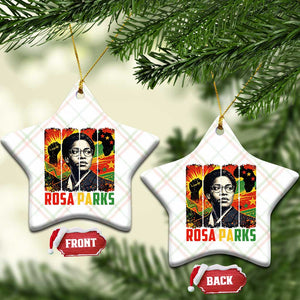 Rosa Parks Ceramic Ornament Strong Black Women Pride TS12 Print Your Wear