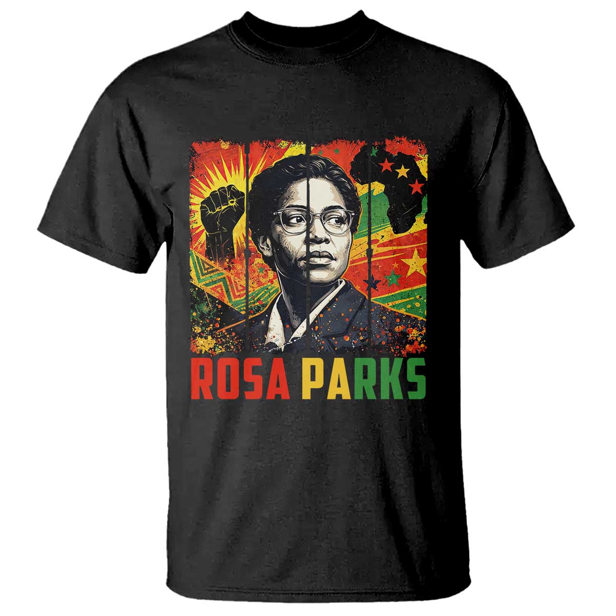 Rosa Parks T Shirt Strong Black Women Pride TS12 Black Print Your Wear