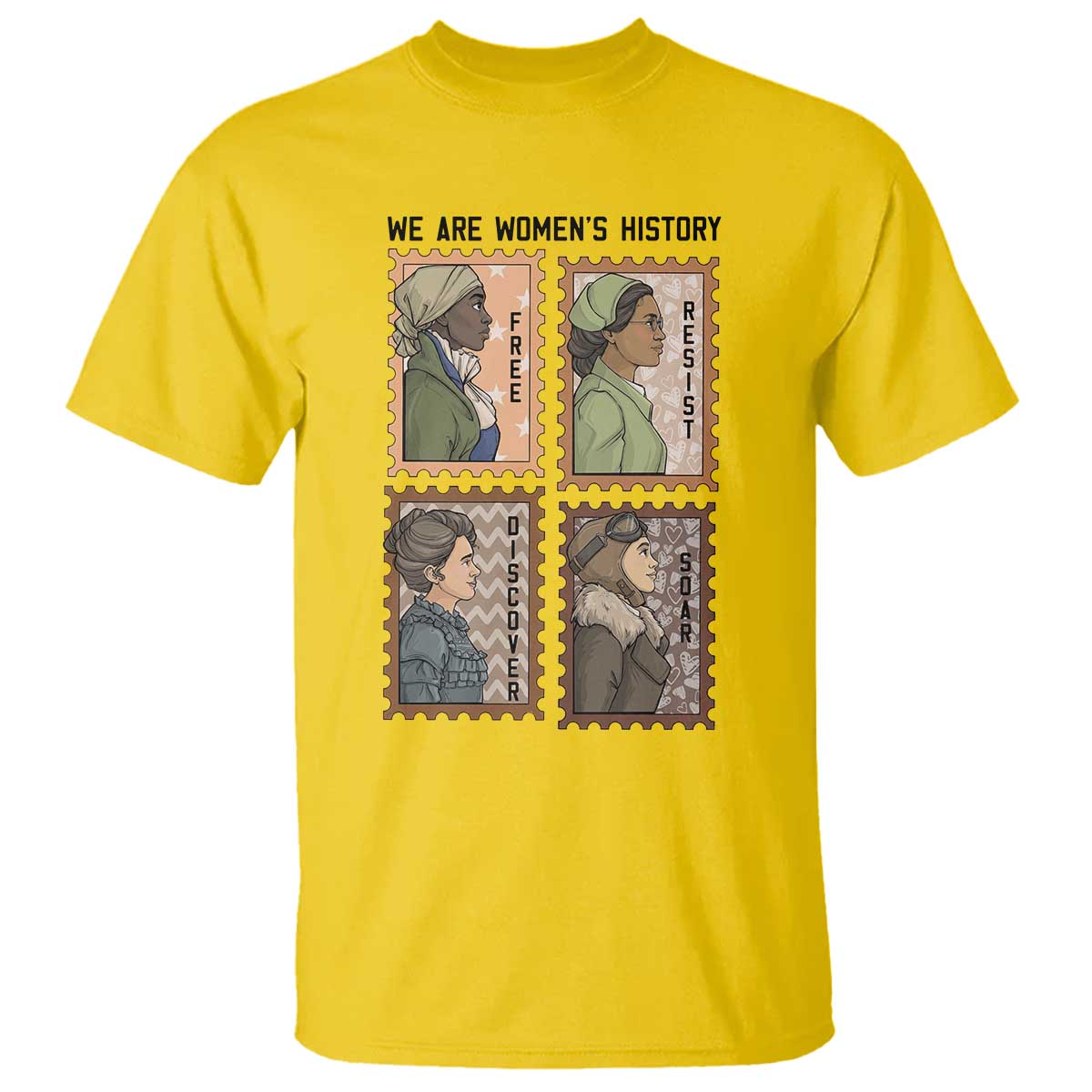 Black Women History Leaders T Shirt Womens History Month TS12 Daisy Print Your Wear