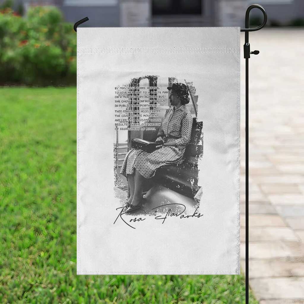 Rosa Parks Montgomery Bus Boycott Garden Flag Civil Rights History TS12 Print Your Wear