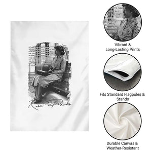 Rosa Parks Montgomery Bus Boycott Garden Flag Civil Rights History TS12 Print Your Wear