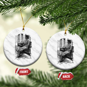 Rosa Parks Montgomery Bus Boycott Ceramic Ornament Civil Rights History TS12 1pc White Marble Print Your Wear