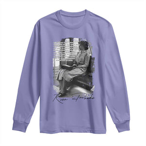 Rosa Parks Montgomery Bus Boycott Long Sleeve Shirt Civil Rights History TS12 Violet Print Your Wear