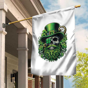 Irish Leprechaun Skull Garden Flag St Patricks Day Party Gift TS12 Print Your Wear