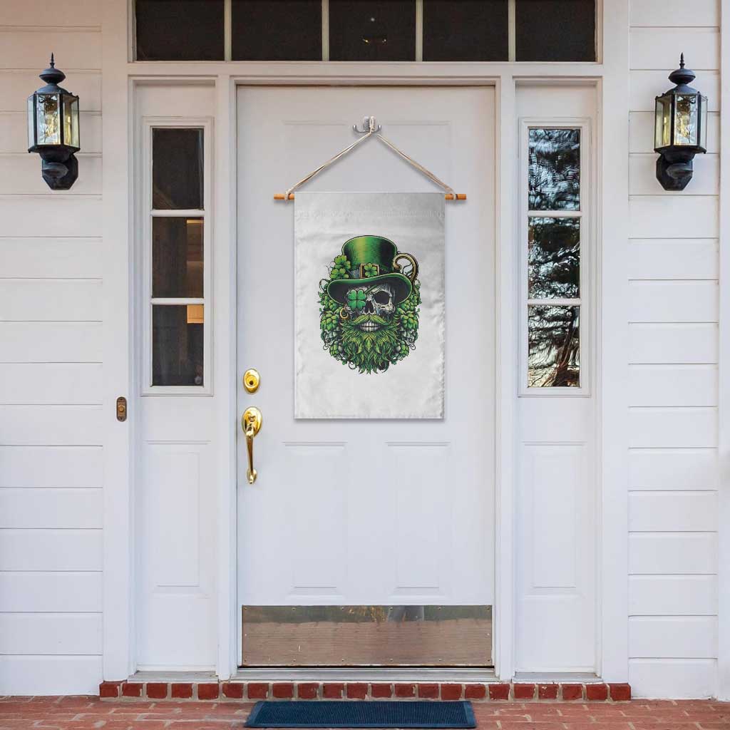 Irish Leprechaun Skull Garden Flag St Patricks Day Party Gift TS12 Print Your Wear