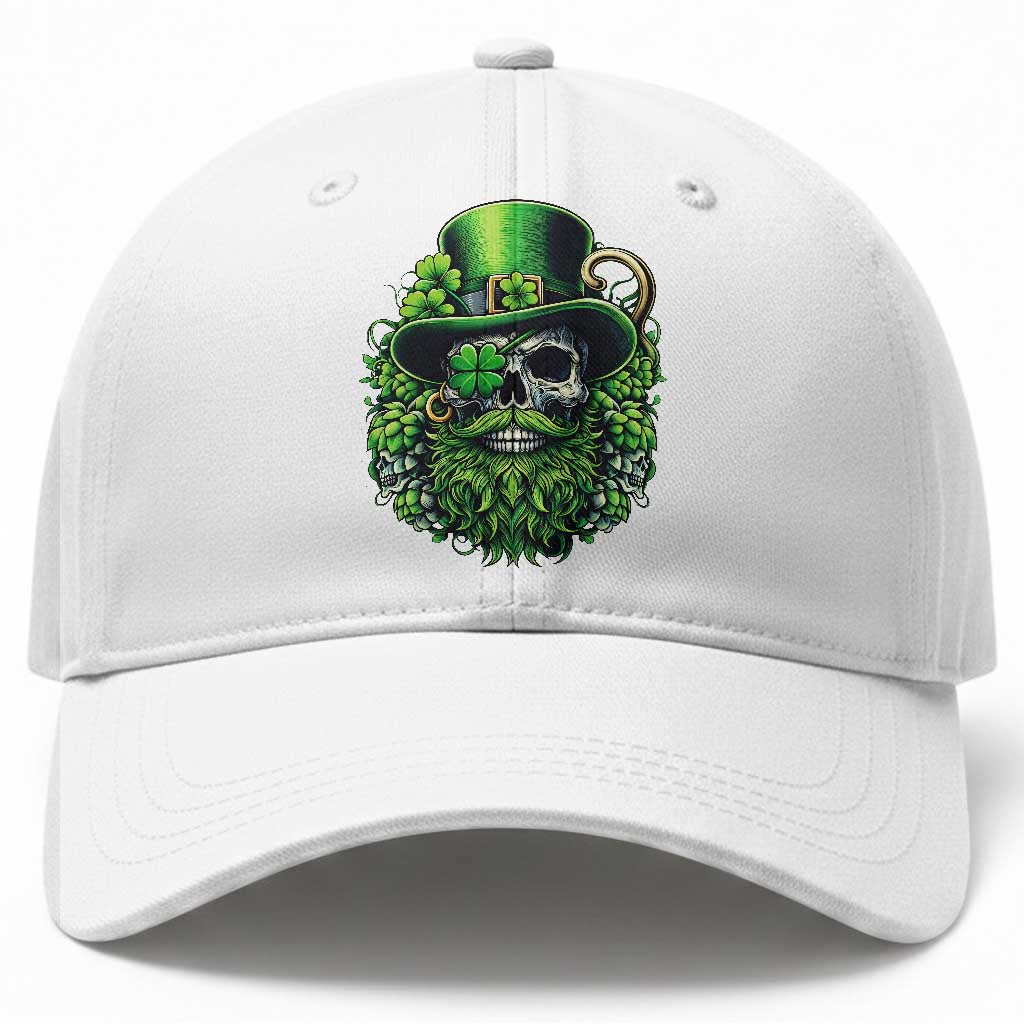 Irish Leprechaun Skull Baseball Cap St Patricks Day Party Gift TS12 Print Your Wear