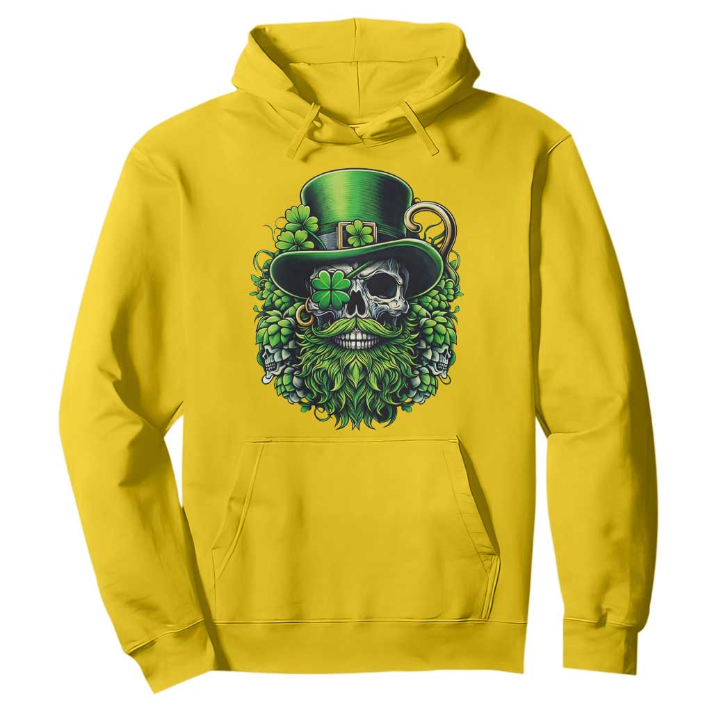 Irish Leprechaun Skull Hoodie St Patricks Day Party Gift TS12 Daisy Print Your Wear