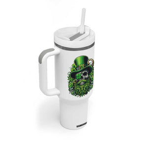 Irish Leprechaun Skull Tumbler With Handle St Patricks Day Party Gift TS12 Print Your Wear