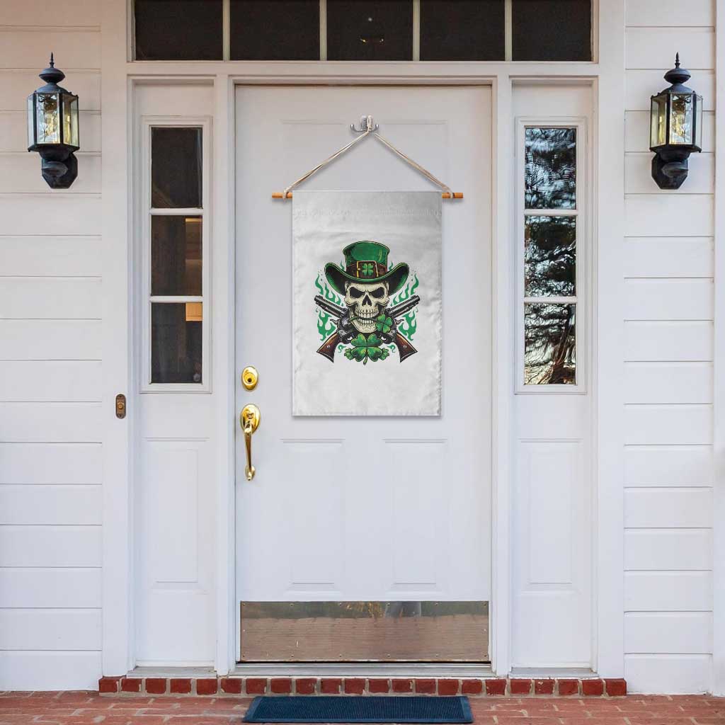 Irish Cowboy Skeleton Garden Flag St Patricks Day Party Gift TS12 Print Your Wear