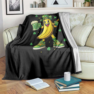 Funny Banana Baseball Player Gift Throw Blanket St Patricks Day TS12 Print Your Wear