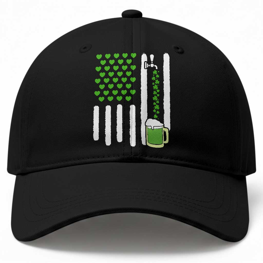 St Patricks Day Irish American Pride Gift Baseball Cap TS12 Print Your Wear