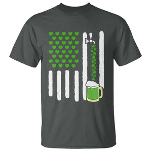 St Patricks Day Irish American Pride Gift T Shirt TS12 Dark Heather Print Your Wear
