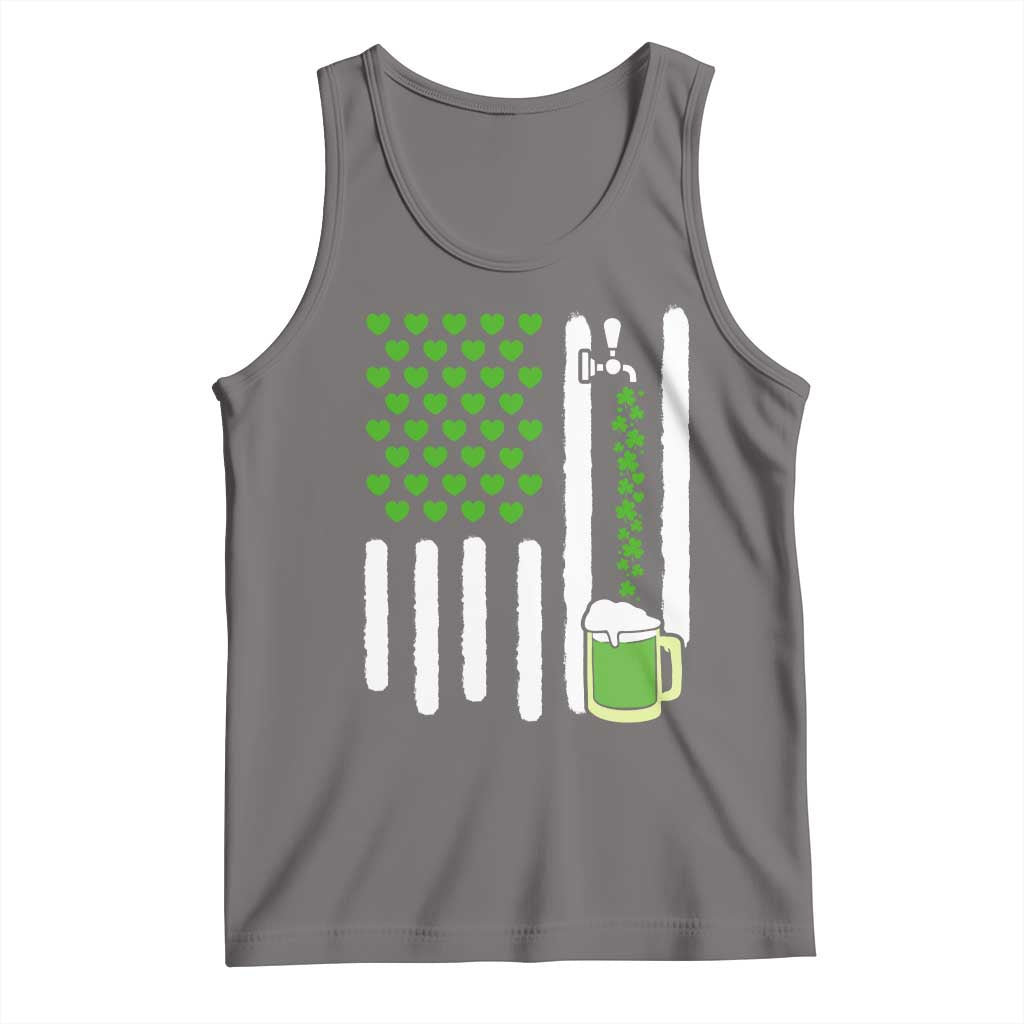 St Patricks Day Irish American Pride Gift Tank Top TS12 Deep Heather Print Your Wear