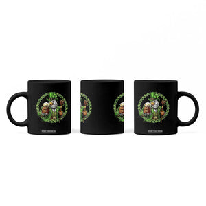 Irish Patriotic Eagle Leprechaun Coffee Mug St Patricks Day Gift TS12 Print Your Wear