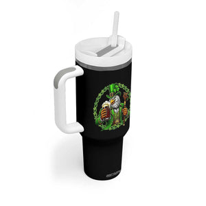 Irish Patriotic Eagle Leprechaun Tumbler With Handle St Patricks Day Gift TS12 Print Your Wear