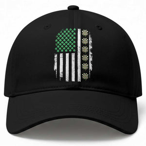 Vintage Shamrock Lucky Darts Baseball Cap St Patricks Day Gift TS12 Print Your Wear