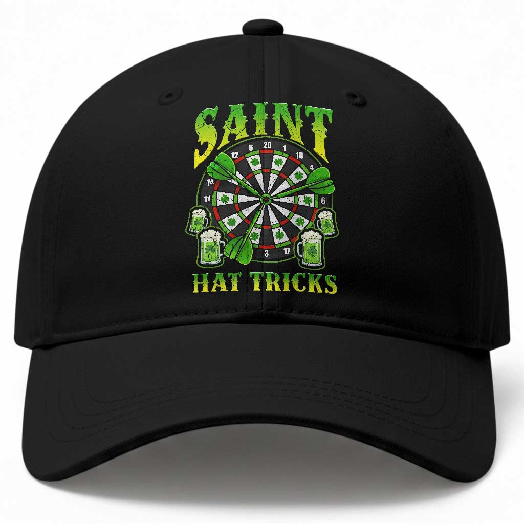 Saint Hat Tricks St Patricks Day Baseball Cap Darts Player Gift TS12 Print Your Wear