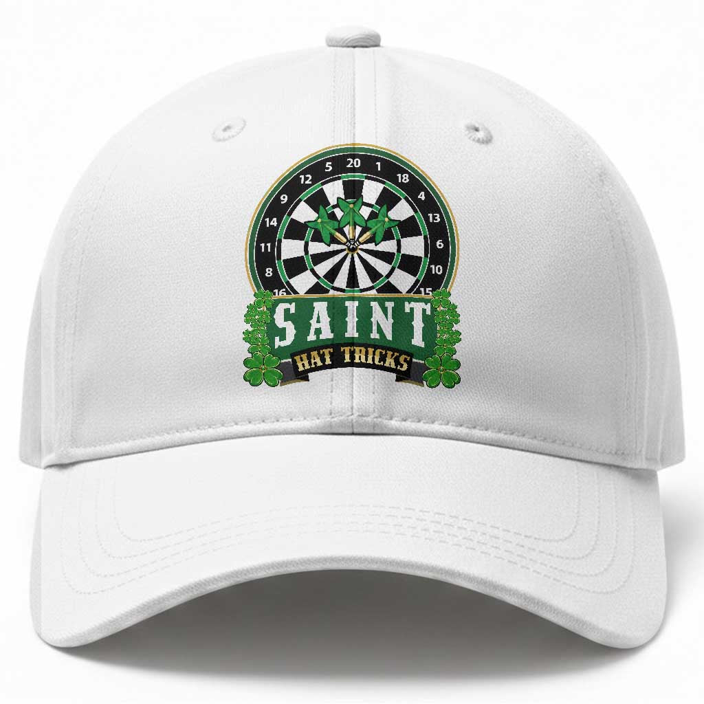 Saint Hat Tricks Baseball Cap St Patricks Day Dart Thrower Gift TS12 Print Your Wear