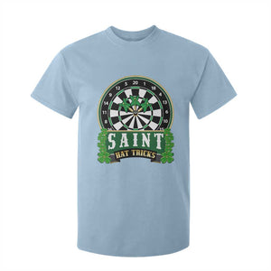 Saint Hat Tricks T Shirt For Kid St Patricks Day Dart Thrower Gift TS12 Light Blue Print Your Wear
