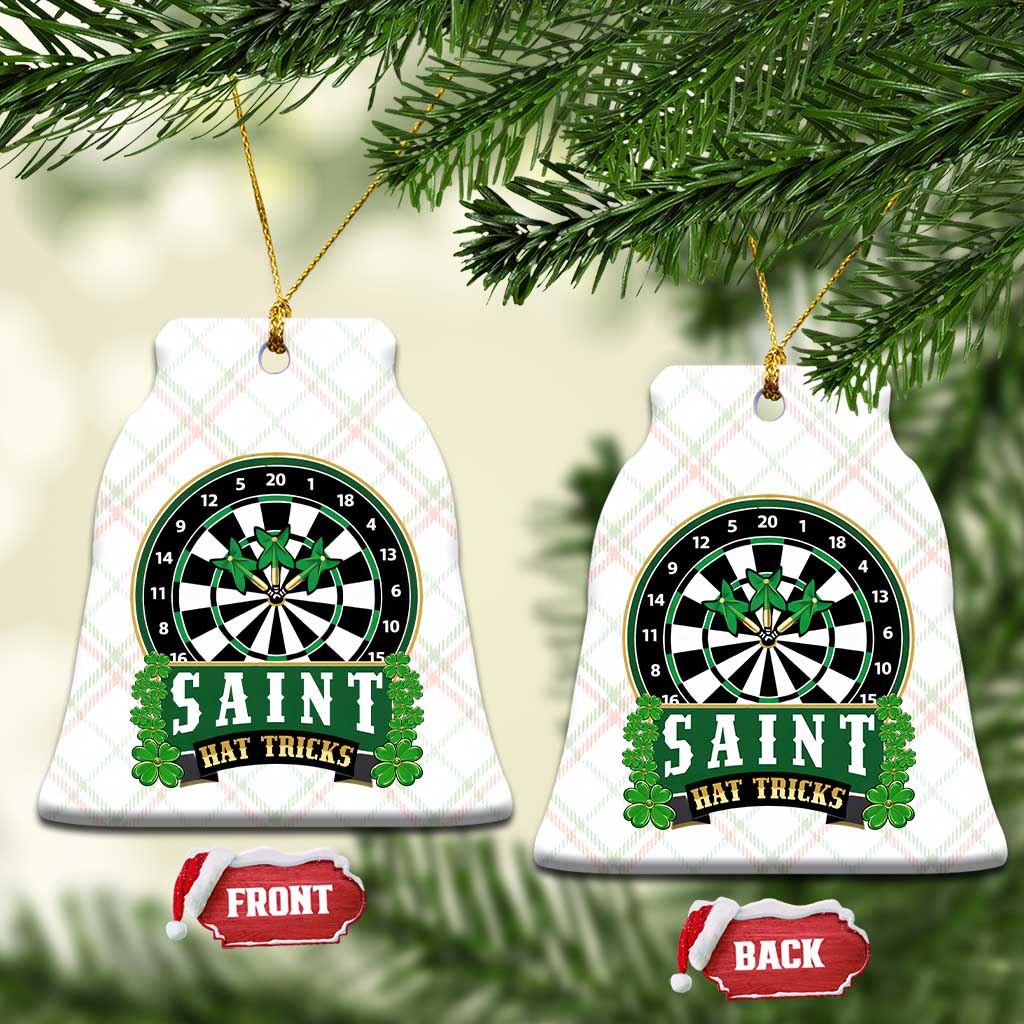 Saint Hat Tricks Ceramic Ornament St Patricks Day Dart Thrower Gift TS12 Print Your Wear