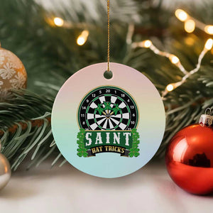 Saint Hat Tricks Ceramic Ornament St Patricks Day Dart Thrower Gift TS12 1pc Pastel Print Your Wear