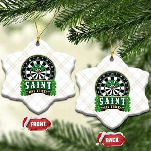 Saint Hat Tricks Ceramic Ornament St Patricks Day Dart Thrower Gift TS12 Print Your Wear