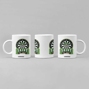 Saint Hat Tricks Coffee Mug St Patricks Day Dart Thrower Gift TS12 Print Your Wear
