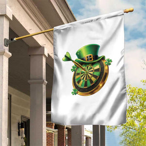 St Patricks Day Irish Darts Board Celebration Gift Garden Flag TS12 Print Your Wear