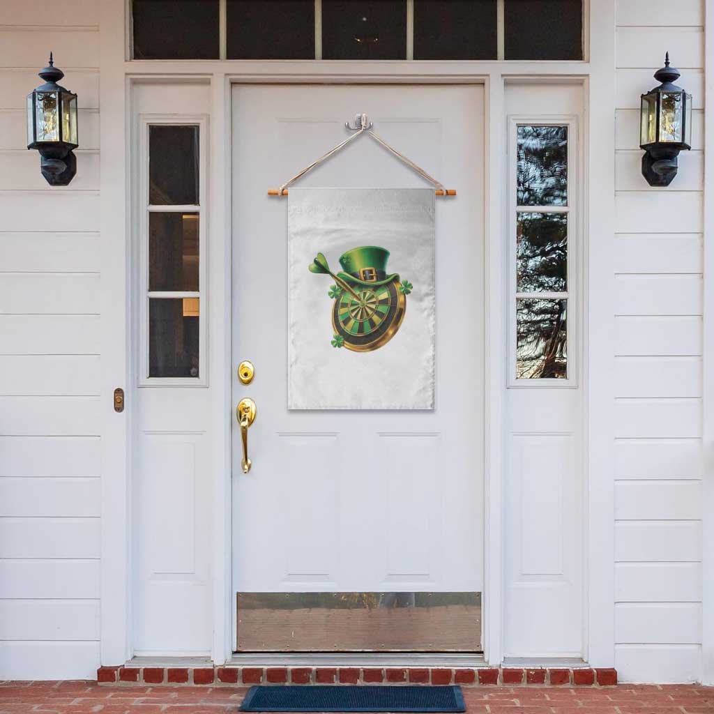 St Patricks Day Irish Darts Board Celebration Gift Garden Flag TS12 Print Your Wear