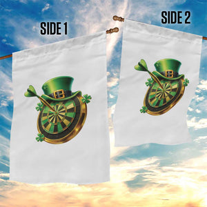 St Patricks Day Irish Darts Board Celebration Gift Garden Flag TS12 Print Your Wear