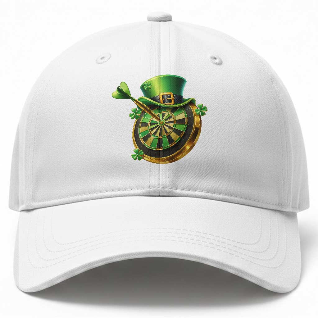 St Patricks Day Irish Darts Board Celebration Gift Baseball Cap TS12 Print Your Wear