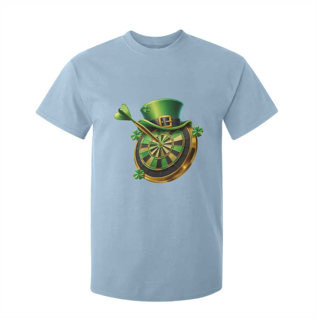 St Patricks Day Irish Darts Board Celebration Gift T Shirt For Kid TS12 Light Blue Print Your Wear