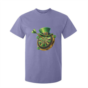 St Patricks Day Irish Darts Board Celebration Gift T Shirt For Kid TS12 Violet Print Your Wear