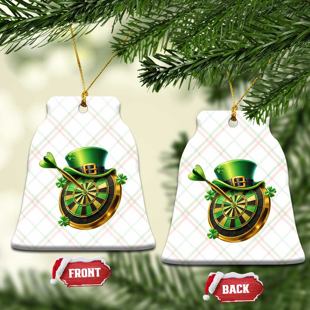 St Patricks Day Irish Darts Board Celebration Gift Ceramic Ornament TS12 Print Your Wear