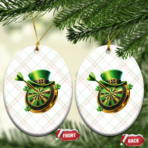 St Patricks Day Irish Darts Board Celebration Gift Ceramic Ornament TS12 Print Your Wear