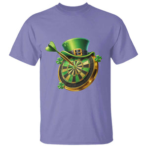 St Patricks Day Irish Darts Board Celebration Gift T Shirt TS12 Violet Print Your Wear