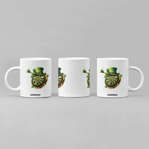 St Patricks Day Irish Darts Board Celebration Gift Coffee Mug TS12 Print Your Wear