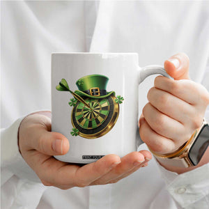 St Patricks Day Irish Darts Board Celebration Gift Coffee Mug TS12 Print Your Wear