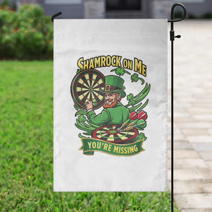Shamrock On Me Youre Missing Garden Flag St Patricks Day Darts Player Gift TS12 Print Your Wear
