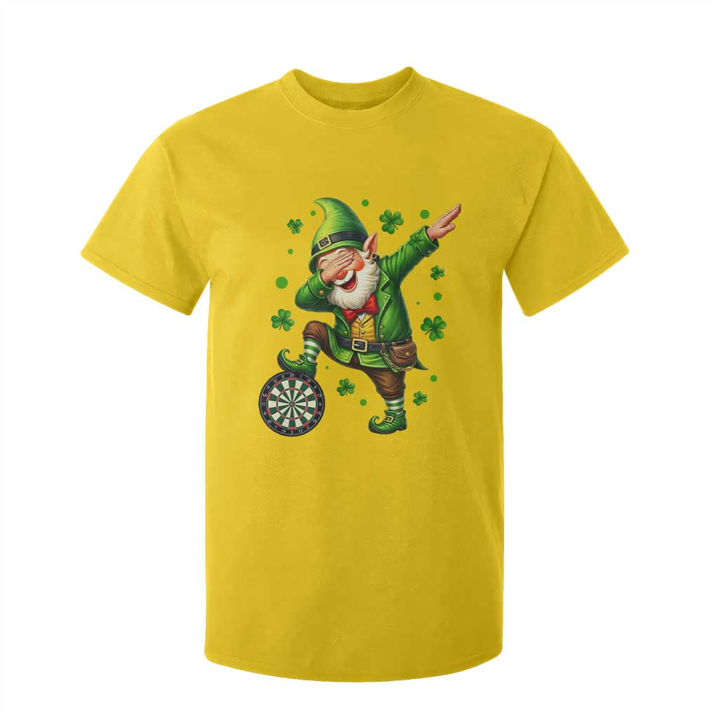 St Patricks Day Cheerful Gnome Dabbing T Shirt For Kid Darts Lover Gift TS12 Daisy Print Your Wear
