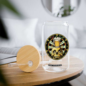 Funny St Patricks Day Skull Glass Can Darts Player Gift TS12 Print Your Wear